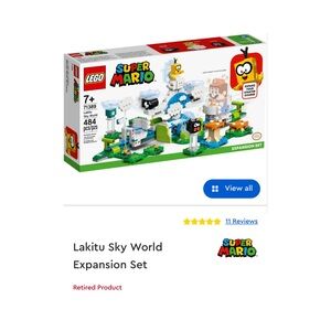 Lego Super Mario-Lakitu Sky World Expansion Set (Factory Sealed Bags 4 & 5 ONLY)
